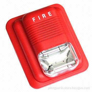 Wired/Wireless Fire Detector, 315/433MHz, Fire-proof ABS Housing, Low-power Consumption, CE & RoHS